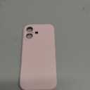 LOVE 3000 Designed for iPhone 17 Case, Premium Silicone [Compatible with Magsafe][Soft Anti-Scratch Microfiber Lining] Shockproof Protective Phone Case for Men Women 6.3", Chalk Pink