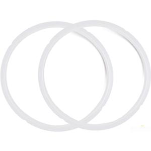 2 x Housewares Solutions Pack of 2 Silicone Sealing Rings Compatible with Instant Pot 5 & 6 Quart - Fits IP-DUO60, IP-LUX60, IP-DUO50, IP-LUX50, Smart-60, IP-CSG60 and IP-CSG50