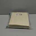 Yunkeeeper storage bins Cubes, Fabric Cube Organizer with Handle, Foldable Cube Bins for Cloth or Accessary Storage, 11x11x11, Set of 6, (Creamy White)