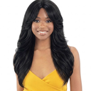 Shake-N-Go Equal Curtain Bang Lace Wig - Maven (OFF BLACK 1B)