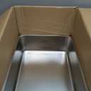 Winco SPTT4 2/3 Size Pan, 4-Inch, Stainless Steel