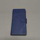 SUANPOT Compatible with Google Pixel 9A Wallet case with RFID Blocking Credit Card Holder,Flip Book PU Leather Protective Cover Women Men for Pixel 9A Phone case Sky Blue