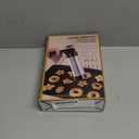 Cookie Press Gun Kit, Stainless Steel Cookie Press for Baking, Christmas DIY Cookies Press Maker Set with 13 Discs and 8 Icing Tips, Multifunctional Detachable Cookie Maker Machine for Biscuits