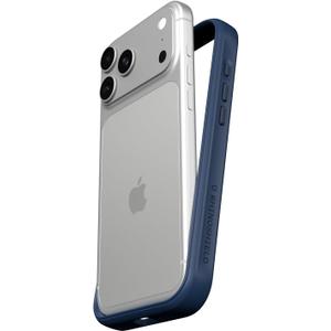 RhinoShield Phone Case Compatible with iPhone 17 Pro Max | Mod NX - Modular Protective Bumper Case Without Backplate, Slim Design, Shockproof with Military Grade Drop Protection - Navy Blue
