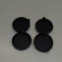 SINGARO Car Cup Holder Coaster, Silicone Cup Holder Insert, Universal Non-Slip Cup Holders, Car Accessories Interior for Women and Man Interior Sets 4 Pack Black