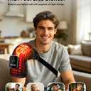Red Light Therapy Shoulder Massager Heating Pad for Pain Relief