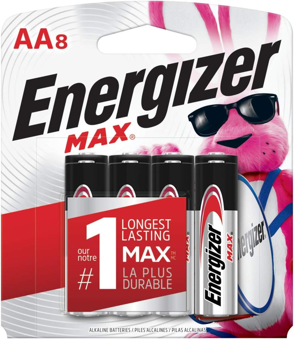 AA Energizer Alkaline Batteries (24 Pack)