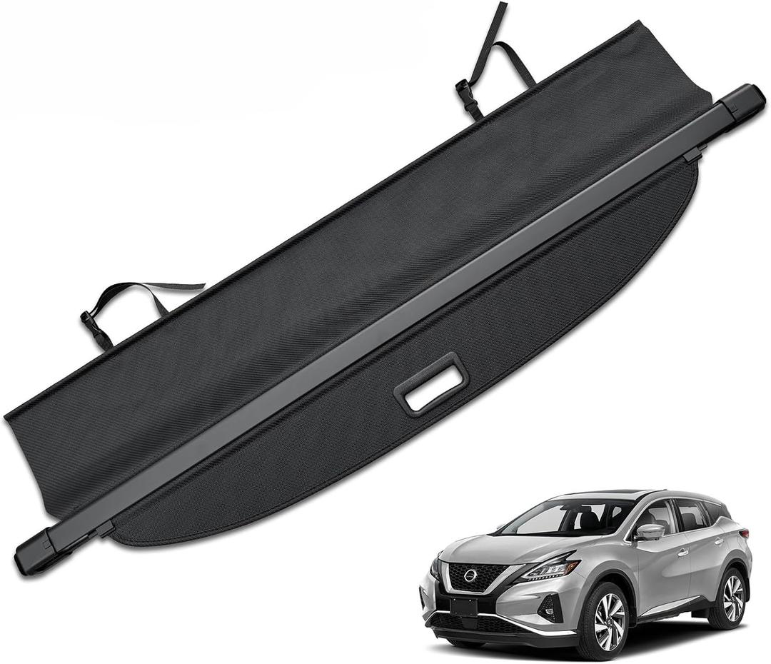 Cargo Cover for 2015-2024 Nissan Murano Retractable Trunk Cover