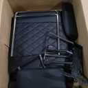 GTRACING Gaming Chair,Office Chair with Pocket Spring Lumbar Support, Ergonomic Comfortable Wide Office Desk Computer Chair with Outward Fixed Soft Armrests and Footrest (PU Leather, Black)