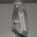 MEIBEI Floor Scrub Brush with Long Handle 54" Stiff Bristle Shower Deck Brush, Adjustable Stainless Metal Handle for Cleaning Tile, Bathroom, Tub, Bathtub and Patio