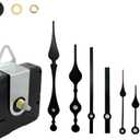 Clock Mechanism Replacement - Quartz Battery Operated Movement Silent Clocks Kit DIY Repair Parts (12mm)