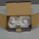 [2-Pack] Disco Lights for Parties, Colorful Rotating Magic Ball Lights with 2 Light Bulbs, RGB LED Stage DJ Light for Home Room Dance Birthday Karaoke Halloween Christmas Wedding Show Club Decorations