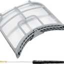 ADQ73373201 Dryer Lint Filter for LG and Kenmore Dryer, DLEX9000V DLEX8000V DLEX8000W DLGX5001V DLEX5000V DLGX8001W DLEX8100V DLEX5000W DLEX5005K ADQ733732 PS7787727 Clothes Vent Trap Cleaner Brush