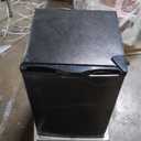 3.0 Cu.ft Small Freezer, Mini Upright Freezer with Adjustable Thermostat, Removable Shelves, Reversible Single Door, for Bedroom/Home/Dorms/Apartment, Black