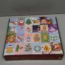 72 Set 24 Pcs Cruise Ducks for Hiding with Tags Random Assortment Rubber Ducks for Cruise Ship with 24 Pcs Cruising Duck Tags Carnival and 24 Pcs Rubber Bands for Swimming Bath Birthday Gifts