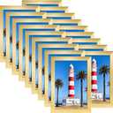 Giftgarden 4x6 Picture Frame Set of 18, Lightweight 4 by 6 Frames Bulk for Gallery Wall Photo Hanging and Tabletop Display, Gold