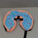 Supet Inflatable Dog Cone Collar Alternative After Surgery, Doggie Neck Donut Collar Recovery ECollar for Post Surgery, Soft Dog Cone for Small Medium Puppies Cats (S(Neck 7"-9.5"))