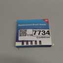 Toothbrush Heads for FairyWill, Electric Toothbrush Replacement Heads for FairyWill FW507/508/551/515/917/ 959/2011,FW-D1/D3/D7/D8 (5pc Black)