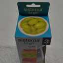 Sistema To Go Collection Mini Bites Small Food Storage Containers, 4.3 oz./127 mL, Pink/Green/Blue, 2 Count