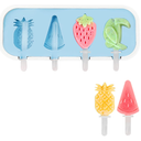 2 Pcs Silicone Popsicle Molds，Ice Pop Mold，Popsicles Molds for DIY Ice Cream Popsicles