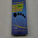 WalkHero Plantar Fasciitis Insoles - All-Around Arch Support Inserts with Shock Absorbing and Cushioning, Orthotic Insoles for Flat Feet (Mens 4-4.5 | Women's 6-6.5, Navy Blue)