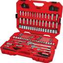 CRAFTSMAN Mechanic Tool Set 135 Pcs, 1/4, 1/2 and 3/8 Inch Drive SAE and Metric Socket Wrench Set with Case (CMMT12124)