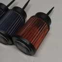 Solar Lights Outdoor for Garden, Red, Blue, 3 Pieces