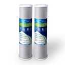 Big Blue CTO Carbon Block Water Filters 4.5" x 20" Whole House Cartridges Set