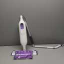 Swiffer PowerMop Multi-Surface Mop Kit for Floor Cleaning, Includes PowerMop, 2 Mopping Pad Refills, 1 Cleaning Solution with Fresh Scent and 2 Batteries (Purple and White)