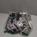 Recliner Slipcover-Stretch Soft Slip Reclining Chair Slipcovers 4-Pieces Furniture Protector for Recliner with Pocket Fitted Sofa Couch Cover Lazy Boy Chair Cover (Black/Gray)