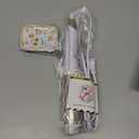 FURIDEN Lite Dual-Voltage Curling Iron: 110V-240V 1 1/2 Inch Ceramic Wide Barrel 2-in-1 Curling Iron for Chin Length Hair - Europe Travel for Soft Curls with Clamp (Gold)