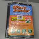 Weed Barrier Landscape Fabric Heavy Duty, 3FT x 100FT Thicken Garden Fabric Weed Mats Cloth, Durable Weed Control Mulch Breathable for Landscaping Weed Blocker Garden Bed Cover(2 Pack 3x50FT)