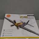 VOLANTEXRC Brushless 4CH RC Plane P51D Mustang 500mm Remote Control Airplane Fighter RTF with 6-Axis Gyro, 3 Modes & Aerobatics, 2.4GHz Radio Controlled Aircraft for Beginners, Boys & Adults