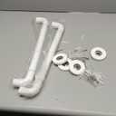 Grab Bars for Shower,2 Pack 20 Inch Shower Handle Bath Grab Rails with Anti-Slip Grip and Safety Luminous Circles,Stainless Steel Bath Handle Bathroom Grab Bar for Seniors, and Disability.