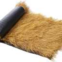 VEVOR Artificial Thatch Grass Roof, 1.3 x 3.9 ft Tiki Bar Hut Thatch Roofing Roll, Waterproof & Fire-Resistant, Palapa Tiki Roof Mat for Patio Pool Beach Tropical Hawaiian Party Dcor