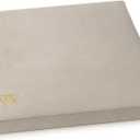 Florensi Meditation Cushion - Comfortable Floor Pillow - Traditional Tibetan Meditation Pillow with Beautiful Velvet Cover - Large Floor Cushion Seating for Adults - Premium Yoga Buckwheat Bolster, 32 Inches Wide X 3 Inches Thick