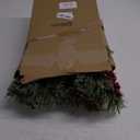 Ceenna 4 Pcs Artificial Pine Garlands with Pine Cones and Red Berries - 24 ft Total Long Christmas Greenery Garland for Decor