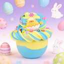 Butter Galaxy Slime Kit Easter Basket Stuffers - 8 Prefilled Easter Eggs with Butter Slime & Cute Slimes Add-ins, Soft & Non Stick Fluffy Slimes for Birthday Party Favors for Girls & Boys Egg Fillers