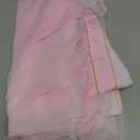 Suppromo 6ft Pink Tulle Table Skirt Baby Shower Tablecloth for Rectangle Tables or Round Tables Pink Ruffle Tutu Table Skirts Desk Skirt for Princess Girls Birthday Party Cake Dessert Decorations (72" x 30" (6FT))