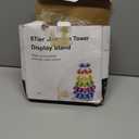 6 Tier Macaron Tower Stand for Wedding Birthday Party,Plastic Display Stand for Cupcake Cake2