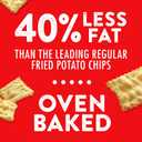 RITZ Toasted Chips Sour Cream and Onion Crackers, Bulk Individual Snacks, 12 Snack Packs (EXP 08/30/26)