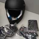Youth Dirt Bike Helmet DOT Certified - Full Face Motorcycle Helmet for Off-Road, ATV, Street Riding, Includes Adjustable Goggles & Protective Gloves