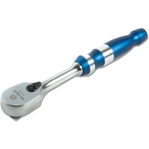 Titan 12160 1/4-Inch Drive x 6-Inch 90-Tooth Flat Head Ratchet