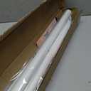 ALLZONE Tension Curtain Rod for Window, 83-123 Inches, Heavy Duty Curtain Rods No Drilling, Non-Slip Bathroom Shower Tension Rod, Renter Friendly, Adjustable, Spring Loaded, Extra Long, White