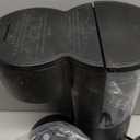 4 IN 1 Single Serve Coffee Maker with Milk Frother and Coffee Grinder, Coffee Maker for K Cup and Ground Coffee, with 30 oz Removable Water Reservoir, 6 to 14 oz. Brew Sizes, Coffee Machine for Home