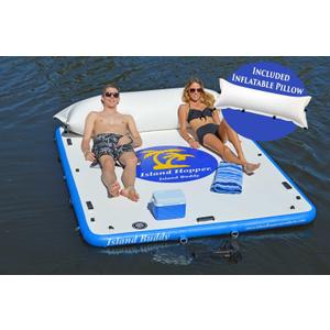 Island Hopper Island Buddy Inflatable Swimming Water Platform Dock