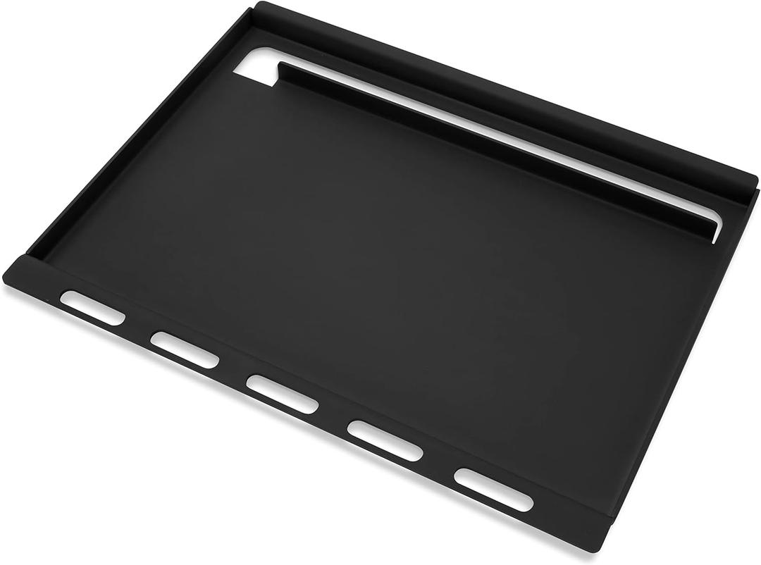 Weber Rust‑Resistant Outdoor Griddle Insert, Full‑Size – Pre-Seasoned Carbon Steel Griddle for Searwood & Large Spirit Series Gas Grills - Grill Accessory