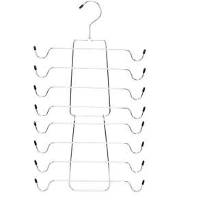 2 Pack Collapsible Hangers Clothes Hanger, Underwear Hanger, Multi-layer Closet Storage Rack, Foldable Space Saving Bracket 