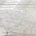 Dainty Home Silver Marble Rectangle Cork Placemats - Heat Resistant, Non-Slip, Easy Clean - 12"x18" Set of 4 - Perfect for Stylish, Modern Homes