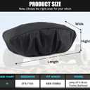Heavy-Duty Winch Cover, Universal Fit, Waterproof & Dustproof, UV-Resistant 1200D Oxford Cloth, Protective Cover for 8500-12500 lb Electric Winches (22" x 10.5" x 8.1")